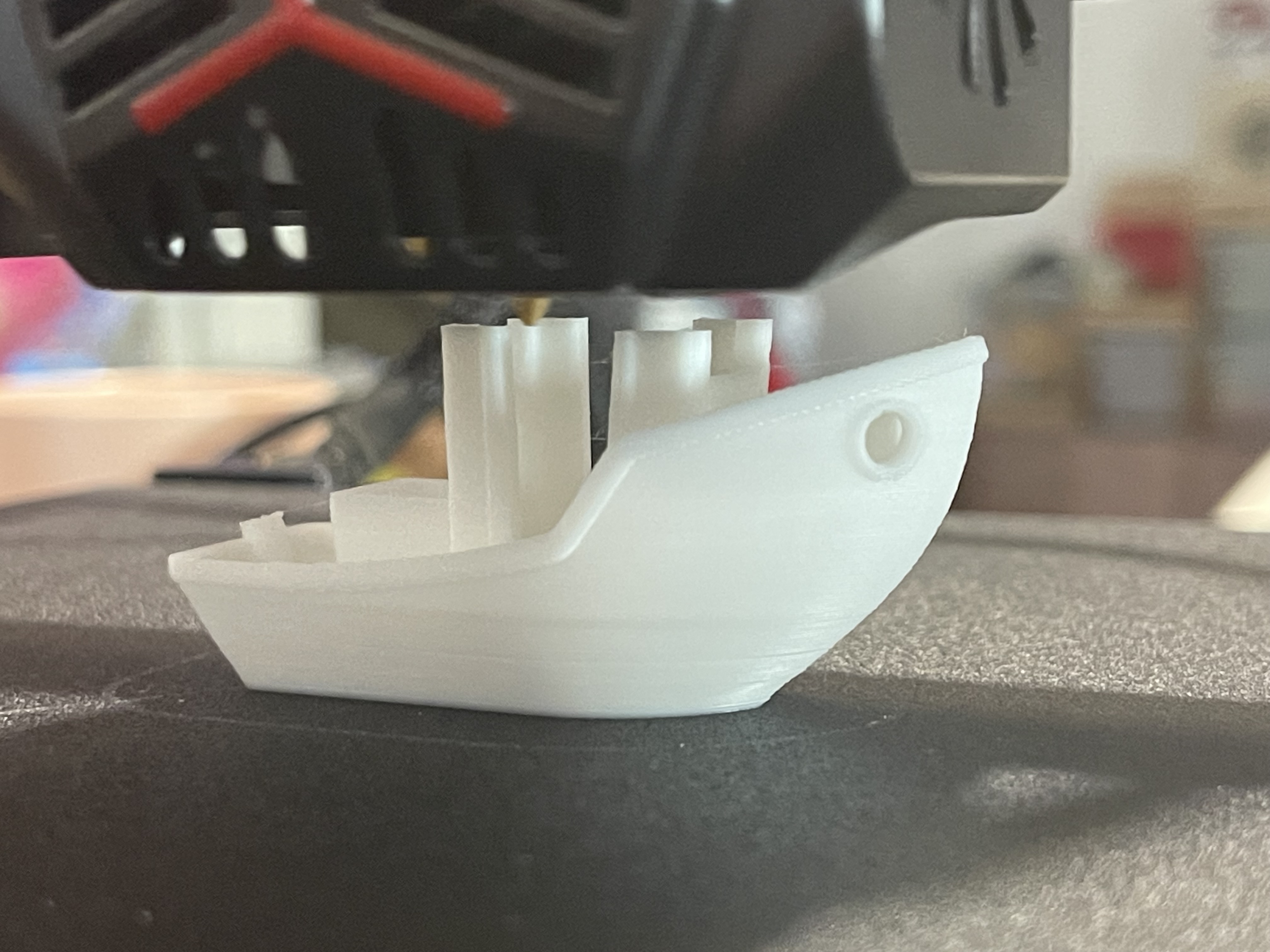 Traditional first print of a #3DBenchy